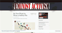 Desktop Screenshot of feministactivism.com
